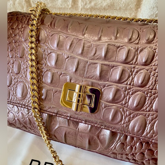🌸MELLOW ROSE Melbourne “ROSA” Brahmin CROSSBODY/SHOULDER BAG - Picture 3 of 16